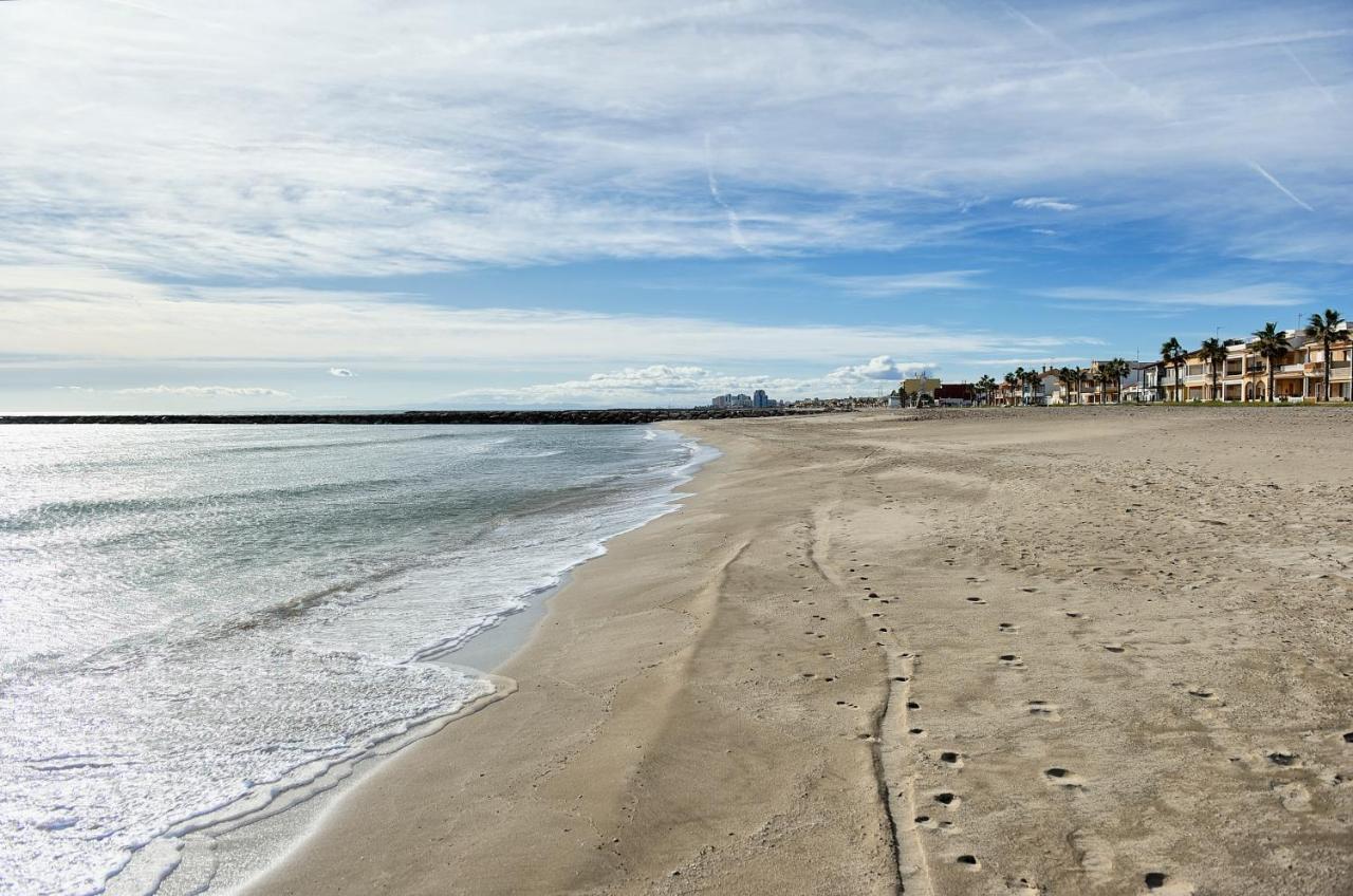 Apartamento Amplio. Vistas A La Playa Puçol Eksteriør billede