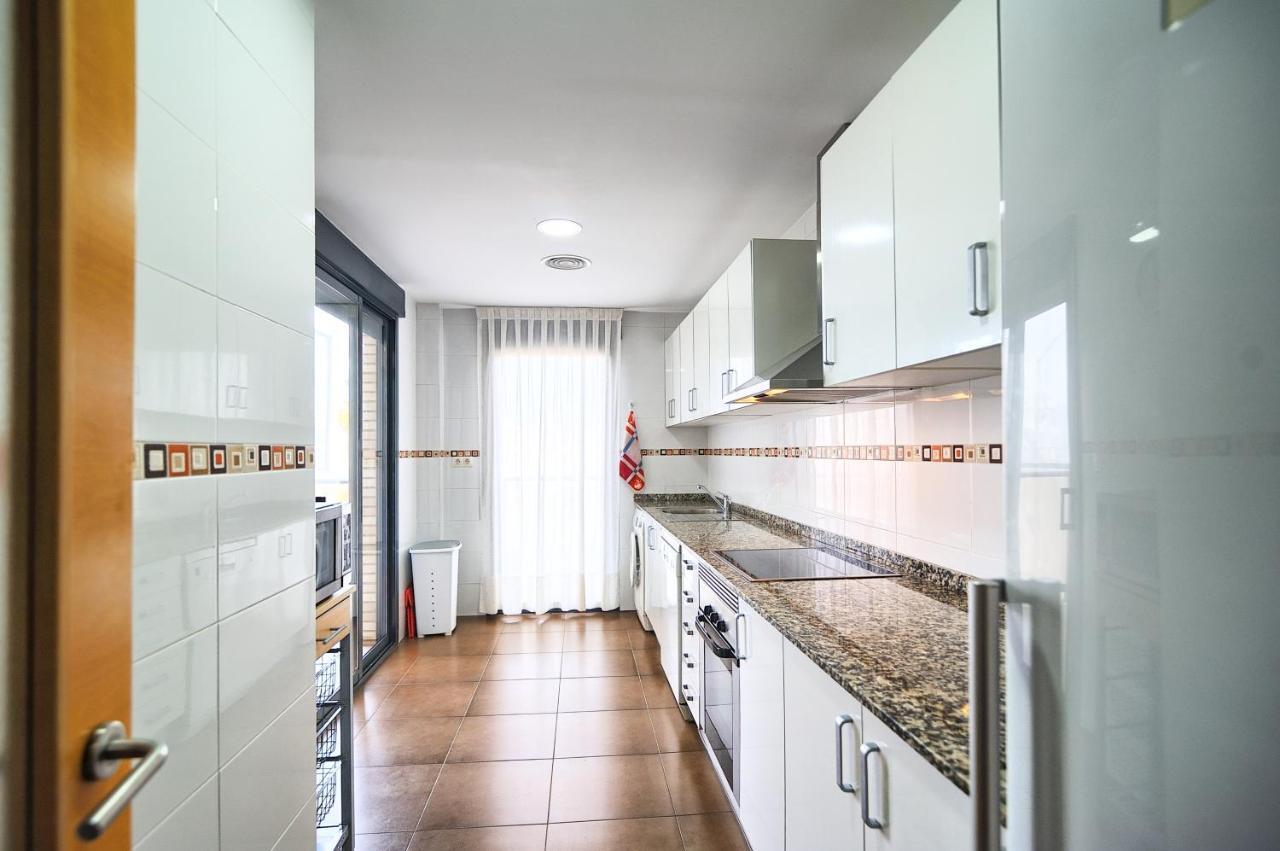 Apartamento Amplio. Vistas A La Playa Puçol Eksteriør billede